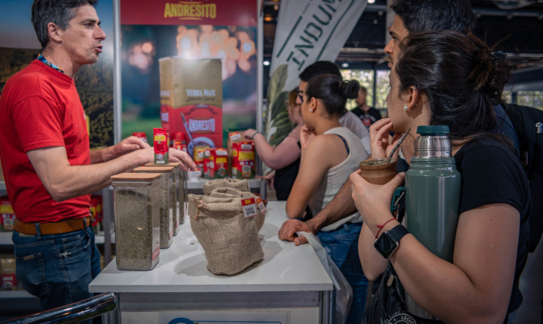 Imagen de Yerba Mate Argentina en Caminos y Sabores 2023 Imagen de Yerba Mate Argentina en Caminos y Sabores 2023