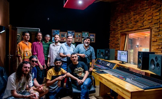 Imagen de Araucaria Fusión, el grupo ganador de Mate Rock, lanzó su disco