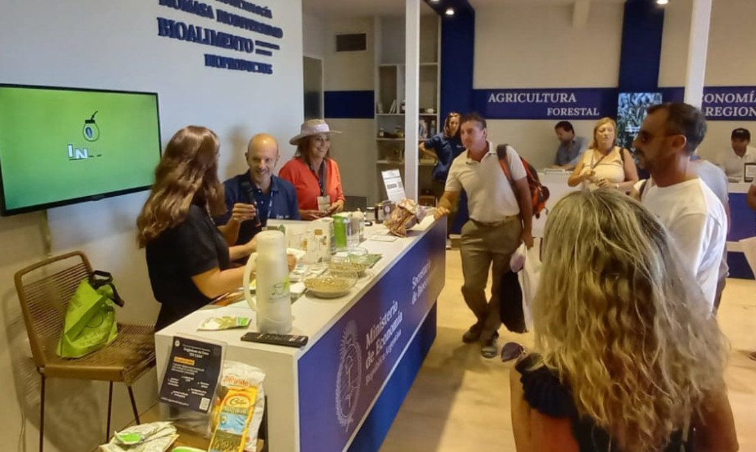 Imagen de La yerba mate estuvo presente en Expoagro 2024