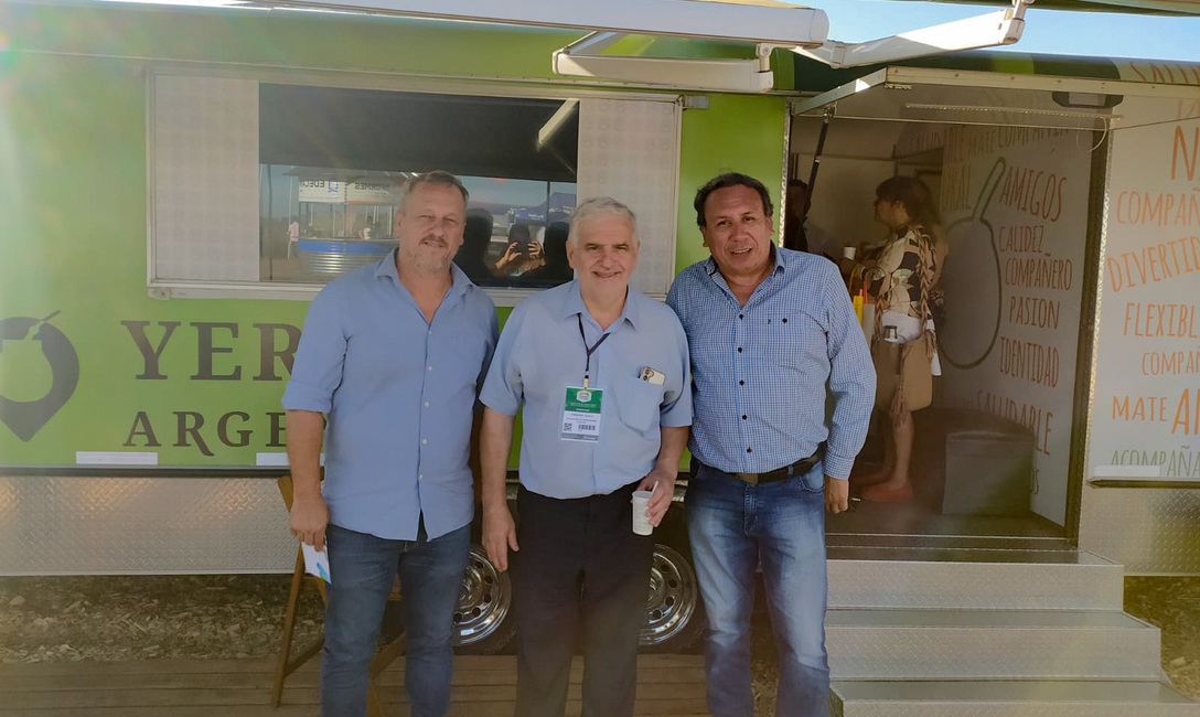 Imagen de La yerba mate estuvo presente en Expoagro 2024