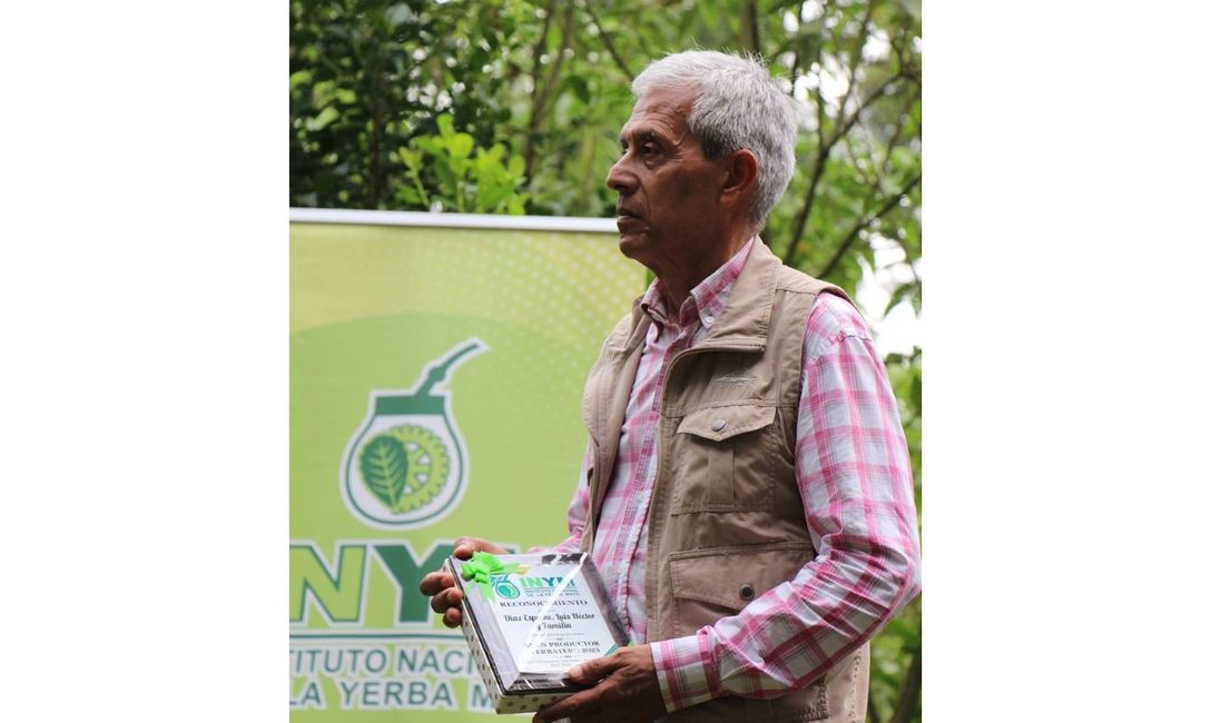 Imagen de Luis Díaz Espeche, de San Pedro, es el Productor Yerbatero 2023 Imagen de Luis Díaz Espeche, de San Pedro, es el Productor Yerbatero 2023