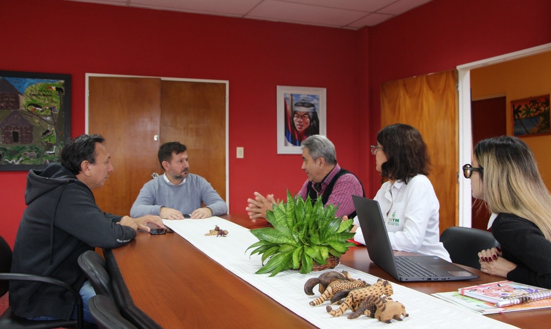 Imagen de Reunión para avanzar con el programa Mate en la Escuela Imagen de Reunión para avanzar con el programa Mate en la Escuela