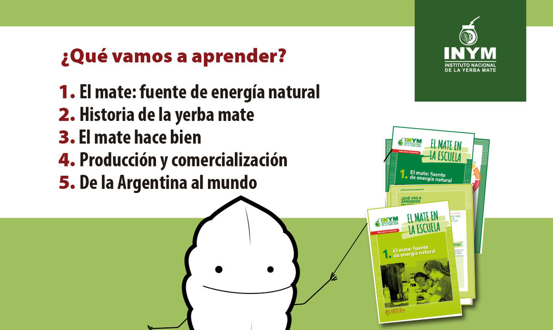 Imagen de Ilex, la mascota de El Mate en la Escuela Imagen de Ilex, la mascota de El Mate en la Escuela