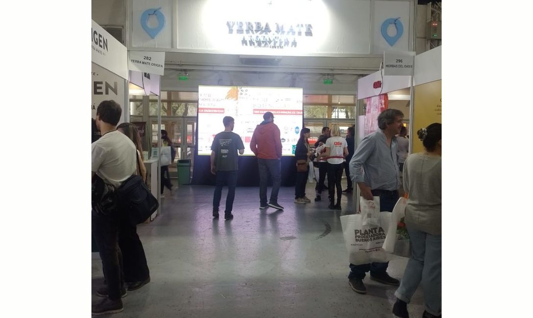 Imagen de Destacada presencia de la yerba mate en la Expo Dietéticactiva de Costa Salguero Imagen de Destacada presencia de la yerba mate en la Expo Dietéticactiva de Costa Salguero