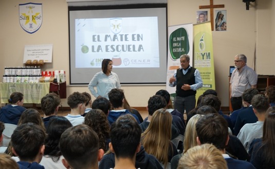 Imagen de Estudiantes de Santa Fe se sumaron a El Mate en la Escuela