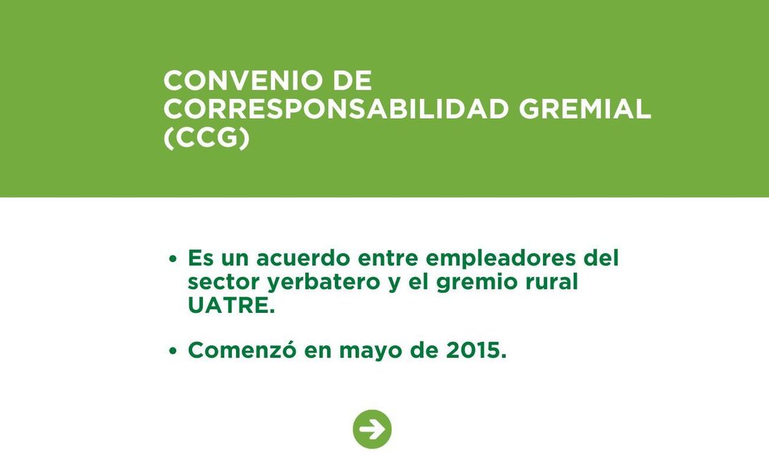 Imagen de El Convenio de Corresponsabilidad Gremial cumple una década como herramienta que beneficia a toda la cadena yerbatera Imagen de El Convenio de Corresponsabilidad Gremial cumple una década como herramienta que beneficia a toda la cadena yerbatera