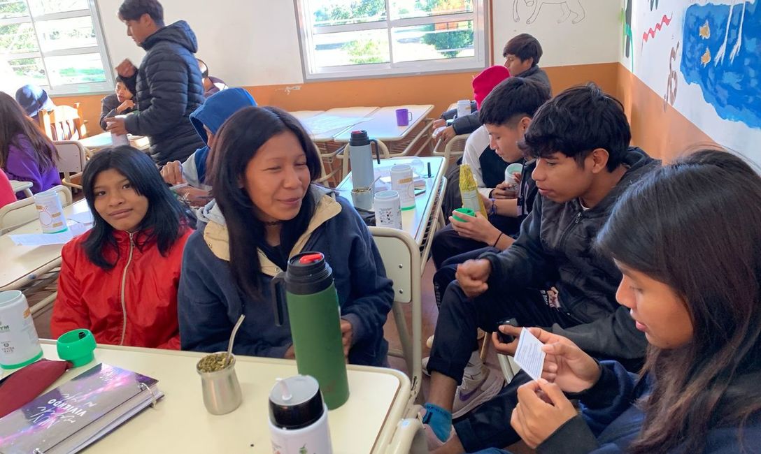 Imagen de “Con aroma a Mate, se genera otro ambiente en el aula y siempre es positivo” Imagen de “Con aroma a Mate, se genera otro ambiente en el aula y siempre es positivo”