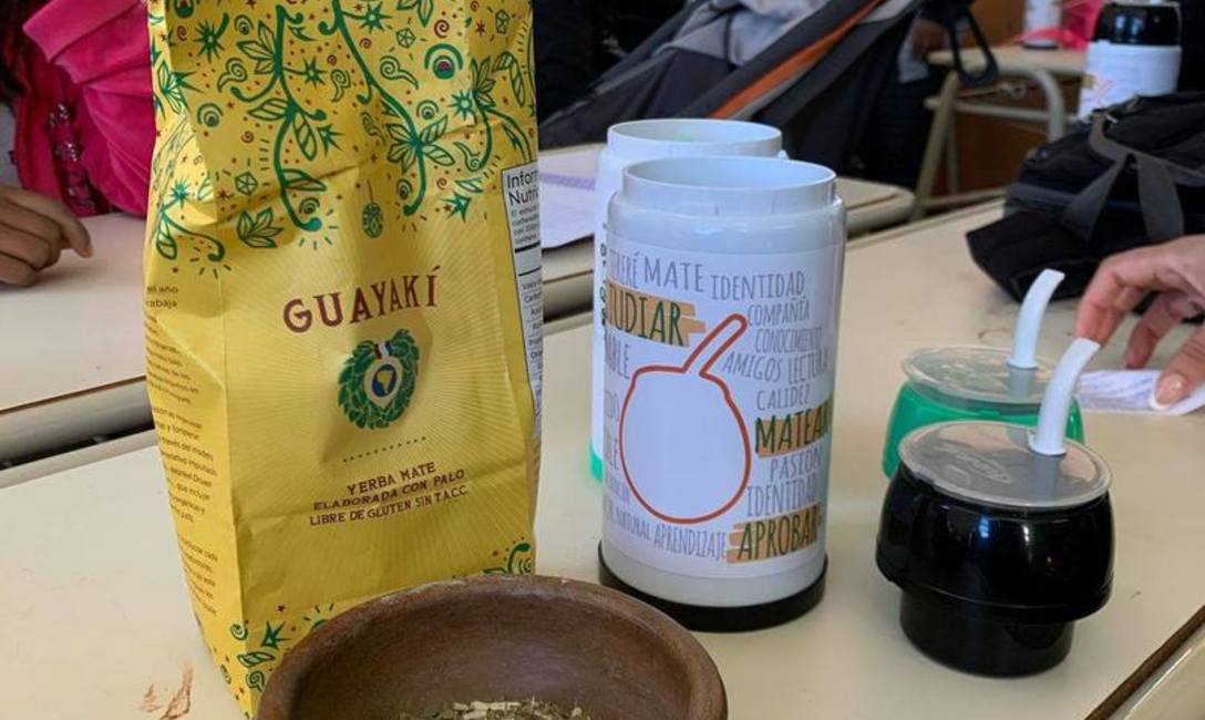 Imagen de “Con aroma a Mate, se genera otro ambiente en el aula y siempre es positivo” Imagen de “Con aroma a Mate, se genera otro ambiente en el aula y siempre es positivo”