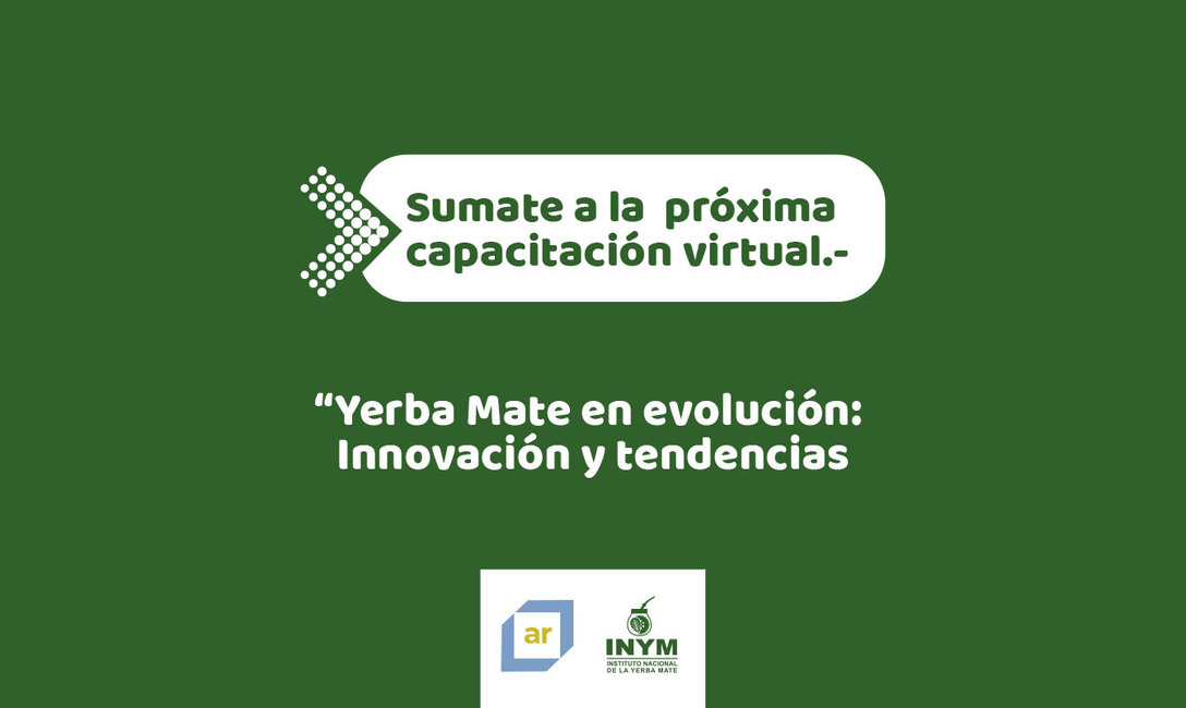 Imagen de El martes, capacitación sobre “Yerba Mate en evolución: innovación y tendencias Imagen de El martes, capacitación sobre “Yerba Mate en evolución: innovación y tendencias