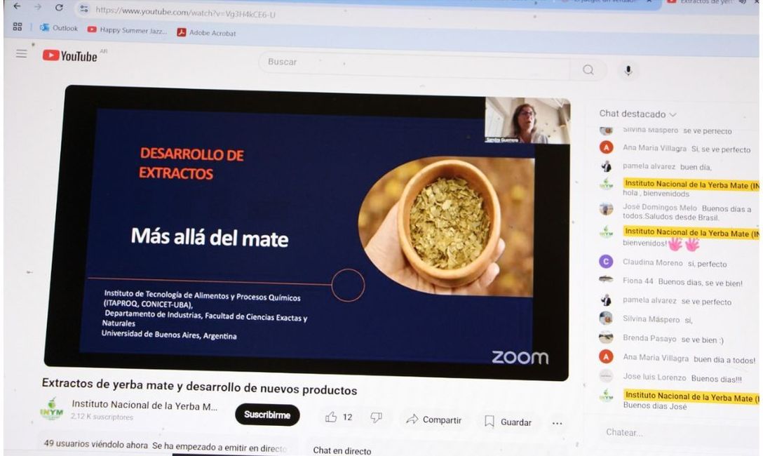 Imagen de Extractos de yerba mate para el desarrollo de nuevos productos Imagen de Extractos de yerba mate para el desarrollo de nuevos productos