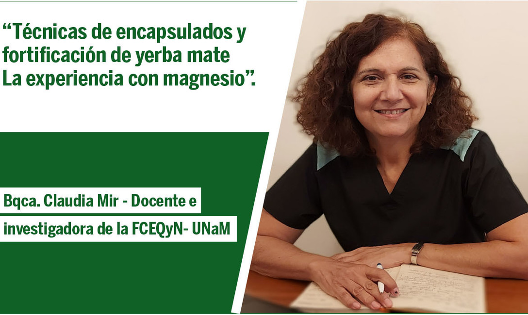 Imagen de Webinar “Técnicas de encapsulado y fortificación de yerba mate. La experiencia de fortificación con magnesio” Imagen de Webinar “Técnicas de encapsulado y fortificación de yerba mate. La experiencia de fortificación con magnesio”