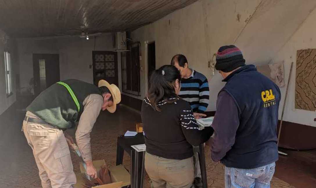 Imagen de Capacitación para trabajadores rurales en Eldorado e Itacaruaré Imagen de Capacitación para trabajadores rurales en Eldorado e Itacaruaré