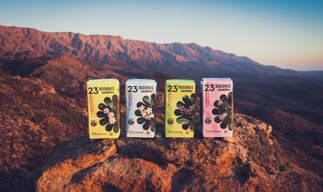 Imagen de El Grupo Cordeiro lanza Verdeflor “23 Regiones”, una nueva línea de blends de yerba mate con hierbas serranas Imagen de El Grupo Cordeiro lanza Verdeflor “23 Regiones”, una nueva línea de blends de yerba mate con hierbas serranas