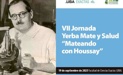 Imagen de En septiembre, la VII Jornada Yerba Mate y Salud en Ciencias Exactas de la UBA Imagen de En septiembre, la VII Jornada Yerba Mate y Salud en Ciencias Exactas de la UBA