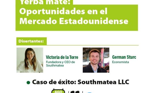 Imagen de Webinar Yerba mate: oportunidades en el mercado estadounidense