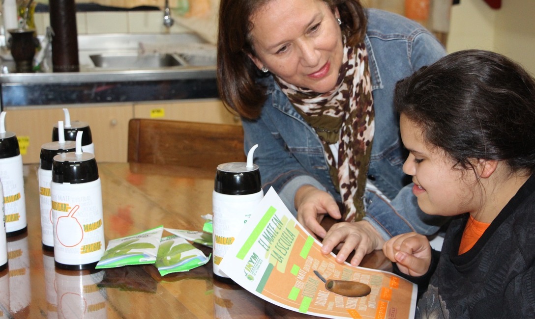 Imagen de El Mate en la Escuela, ahora también en el Centro de Rehabilitación del Ciego Imagen de El Mate en la Escuela, ahora también en el Centro de Rehabilitación del Ciego