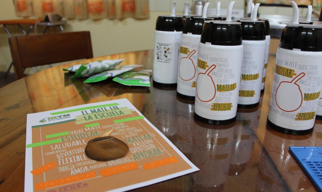 Imagen de El Mate en la Escuela, ahora también en el Centro de Rehabilitación del Ciego Imagen de El Mate en la Escuela, ahora también en el Centro de Rehabilitación del Ciego