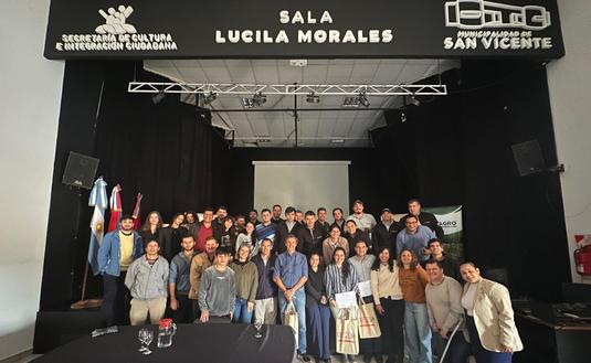 Imagen de Experiencias de productores con apoyo del INYM, en ciclo de charlas Estrategias de Uso Eficiente de Suelo y Agua