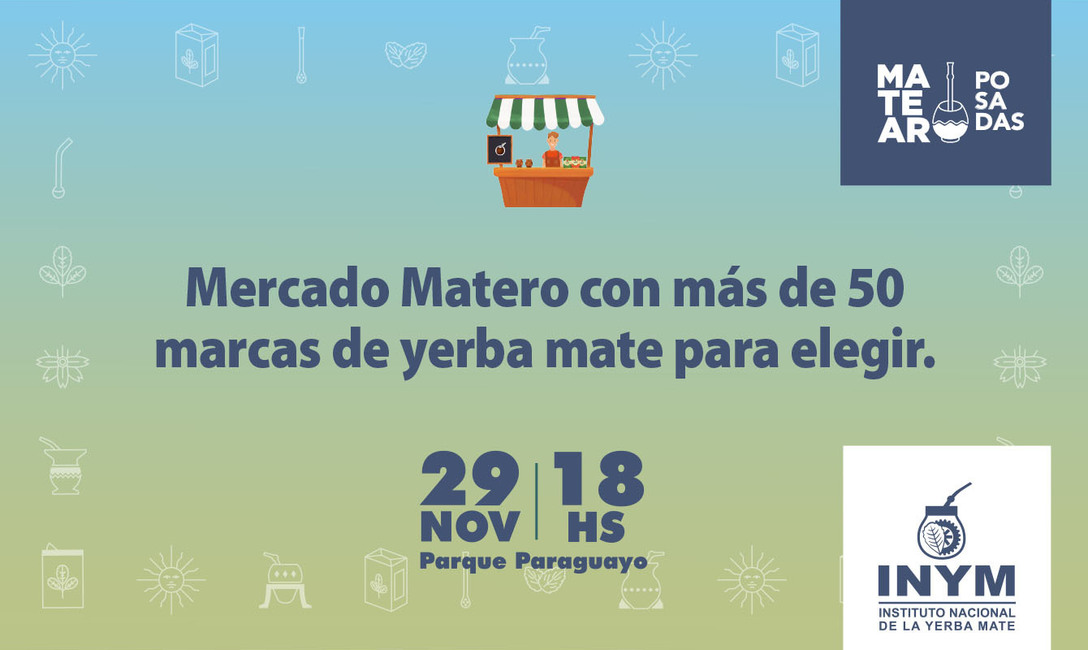 Imagen de Más de 50 marcas de yerba mate y otros productos en MATEAR 2025, este sábado en Posadas Imagen de Más de 50 marcas de yerba mate y otros productos en MATEAR 2025, este sábado en Posadas