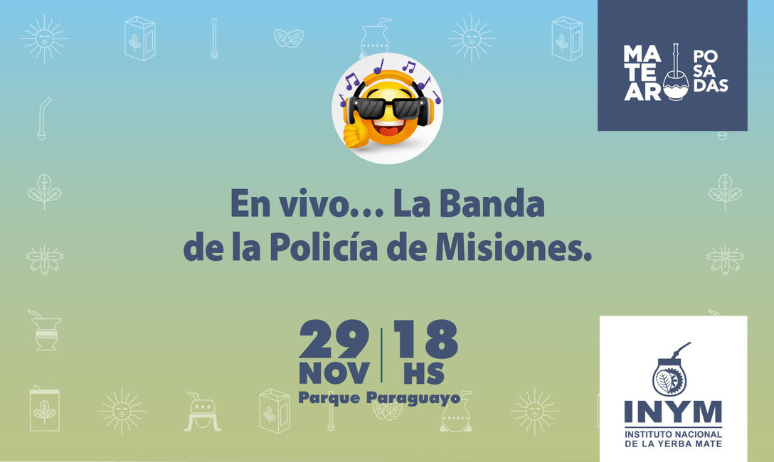 Imagen de Más de 50 marcas de yerba mate y otros productos en MATEAR 2025, este sábado en Posadas Imagen de Más de 50 marcas de yerba mate y otros productos en MATEAR 2025, este sábado en Posadas