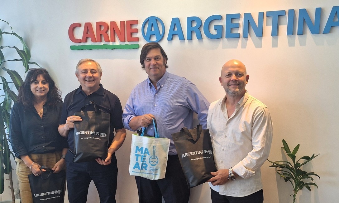 Imagen de El INYM y el IPCVA apuestan a trabajar juntos en la promoci&oacute;n de la yerba mate y la carne argentinas