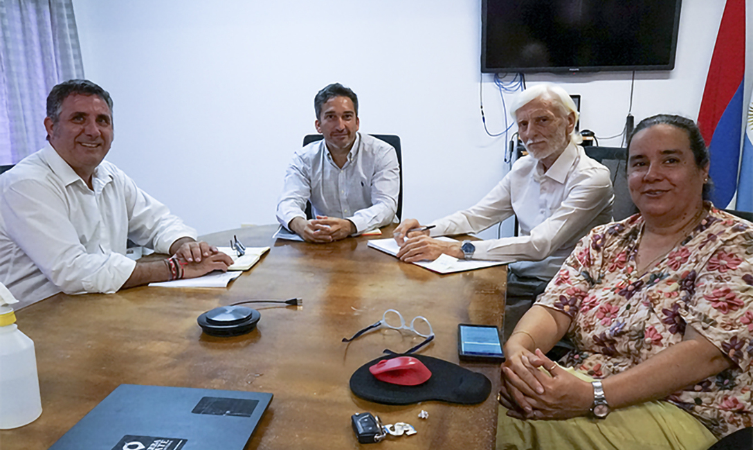 Gustavo Giaccio, Rodrigo Correa, Ricardo Kalitko y Mar&iacute;a Soledad Fracalossi