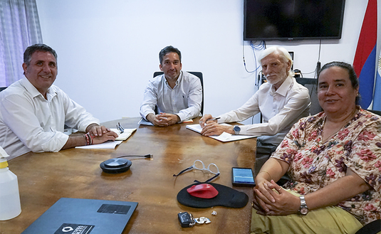 Gustavo Giaccio, Rodrigo Correa, Ricardo Kalitko y Mar&iacute;a Soledad Fracalossi