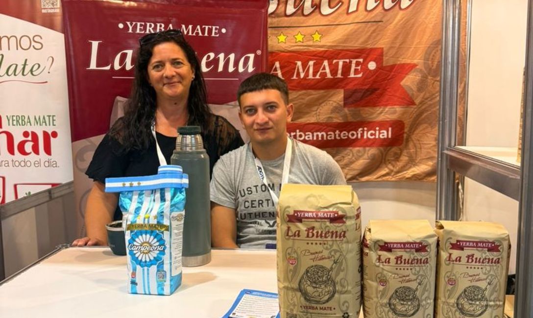 Imagen de La yerba mate estuvo presente en la principal feria de distribuidores y mayoristas de alimentos del pa&iacute;s
