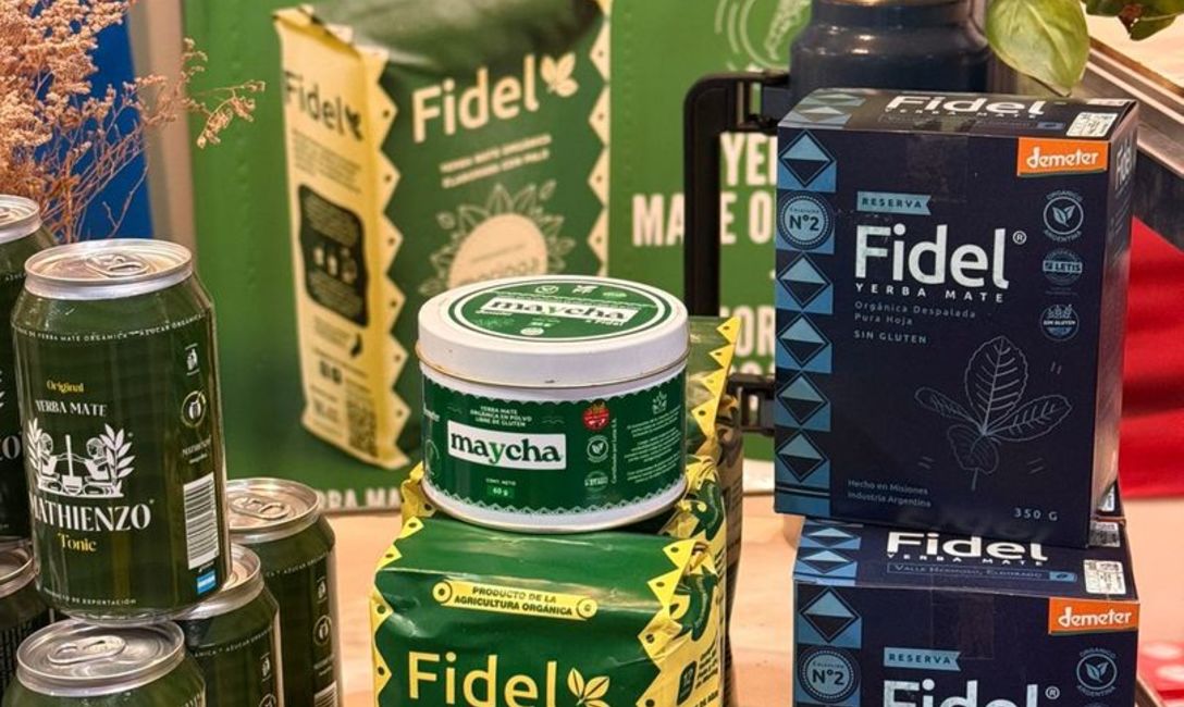 Imagen de La yerba mate estuvo presente en la principal feria de distribuidores y mayoristas de alimentos del pa&iacute;s