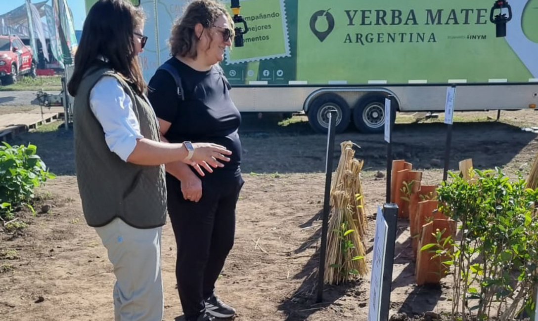 Imagen de El INYM particip&oacute; de Expo Agro, destacando el potencial de la actividad yerbatera y los beneficios de consumir mate